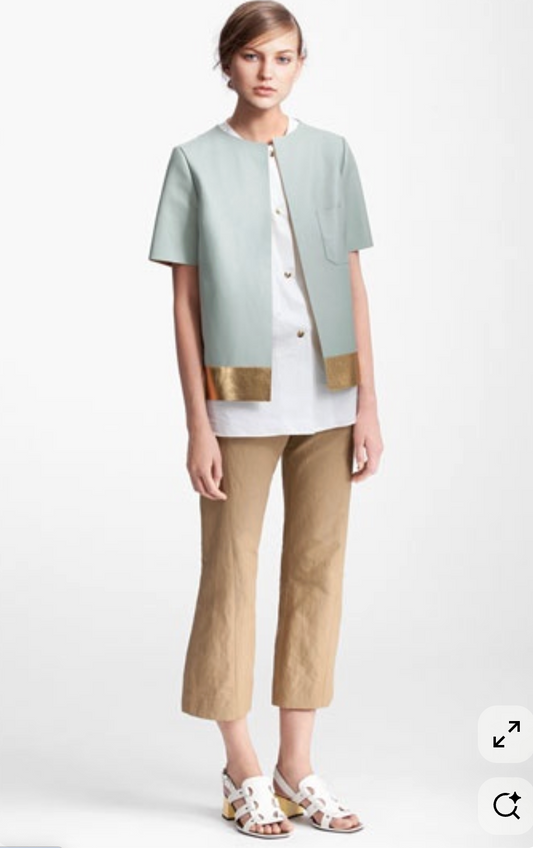 MARNI / ss2013 / leather jacket / 42 (3910681487861650403)