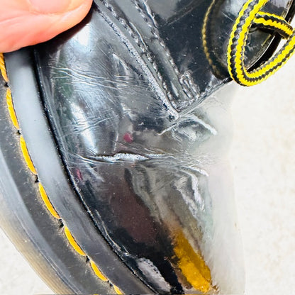 DR MARTENS /  Dupree 3 Eye Shoe Black Patent Leather / 39 (3911111730388557444)