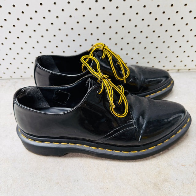 DR MARTENS /  Dupree 3 Eye Shoe Black Patent Leather / 39 (3911111745159431134)