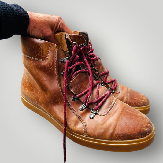 Clarks Originals / CALDERON HI leather boots / 44.5 (3911112055393066642)