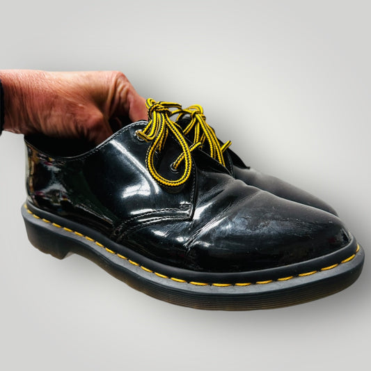 DR MARTENS /  Dupree 3 Eye Shoe Black Patent Leather / 39 (3911112071844841221)