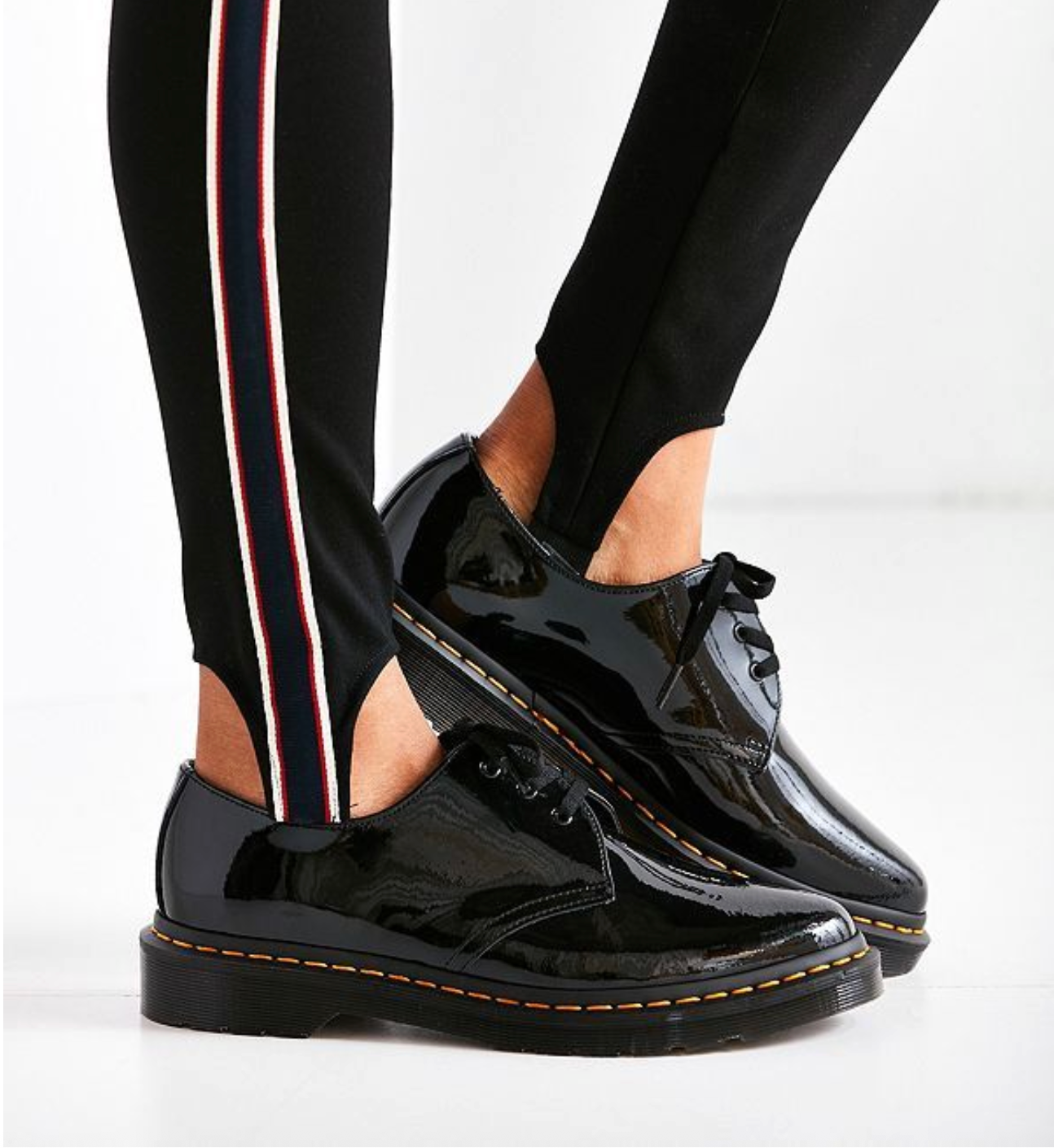 DR MARTENS /  Dupree 3 Eye Shoe Black Patent Leather / 39 (3911115425910641688)