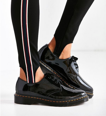 DR MARTENS /  Dupree 3 Eye Shoe Black Patent Leather / 39 (3911115425910641688)