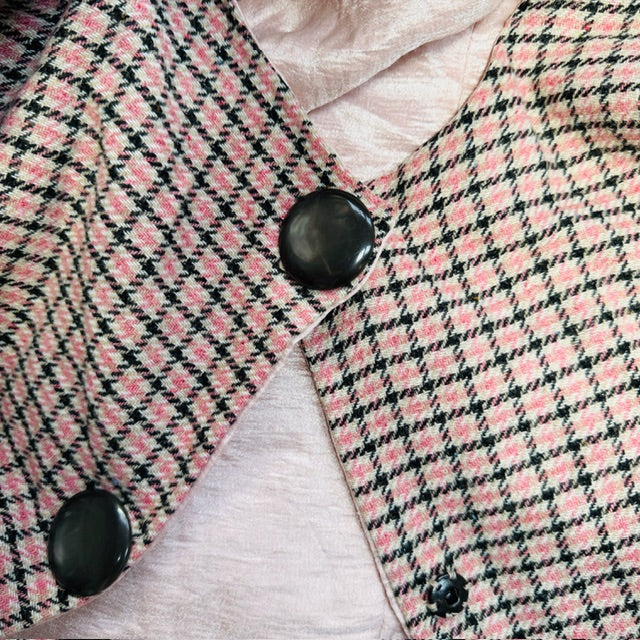 1960s vintage / handmade / wool cape (3911288247733180264)