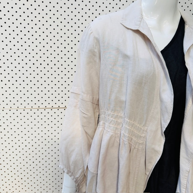 TRELISE COOPER / cairo linen jacket / s (3911288259925652412)