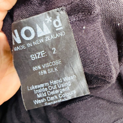 NOM*D / silk mix tee / 2 (3911288379143471986)