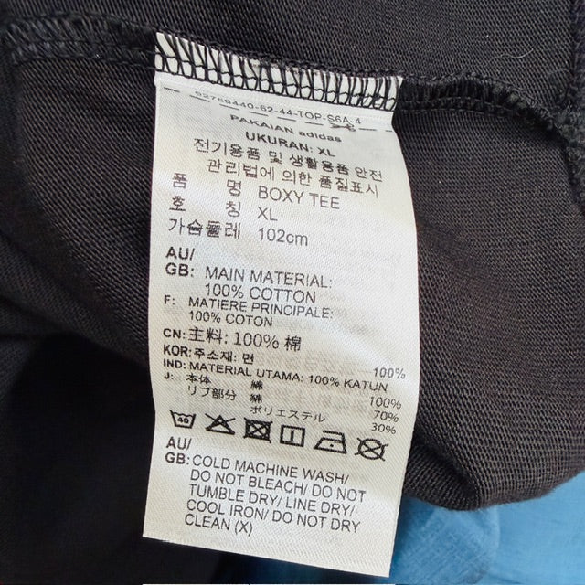 ADIDAS / boxy tee / XL (3911288389625075468)