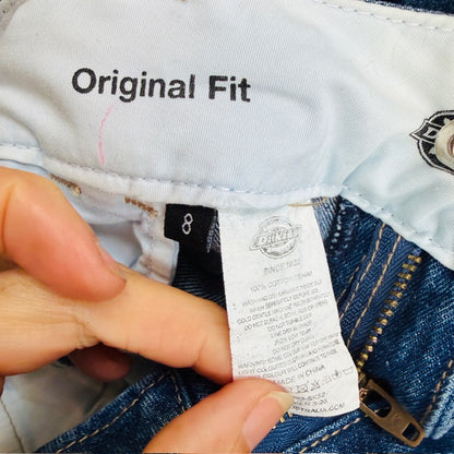 DICKIES / long denim skirt / s (3911288426376069489)