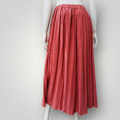 full / pink midi skirt / m/l (3911289259196837815)