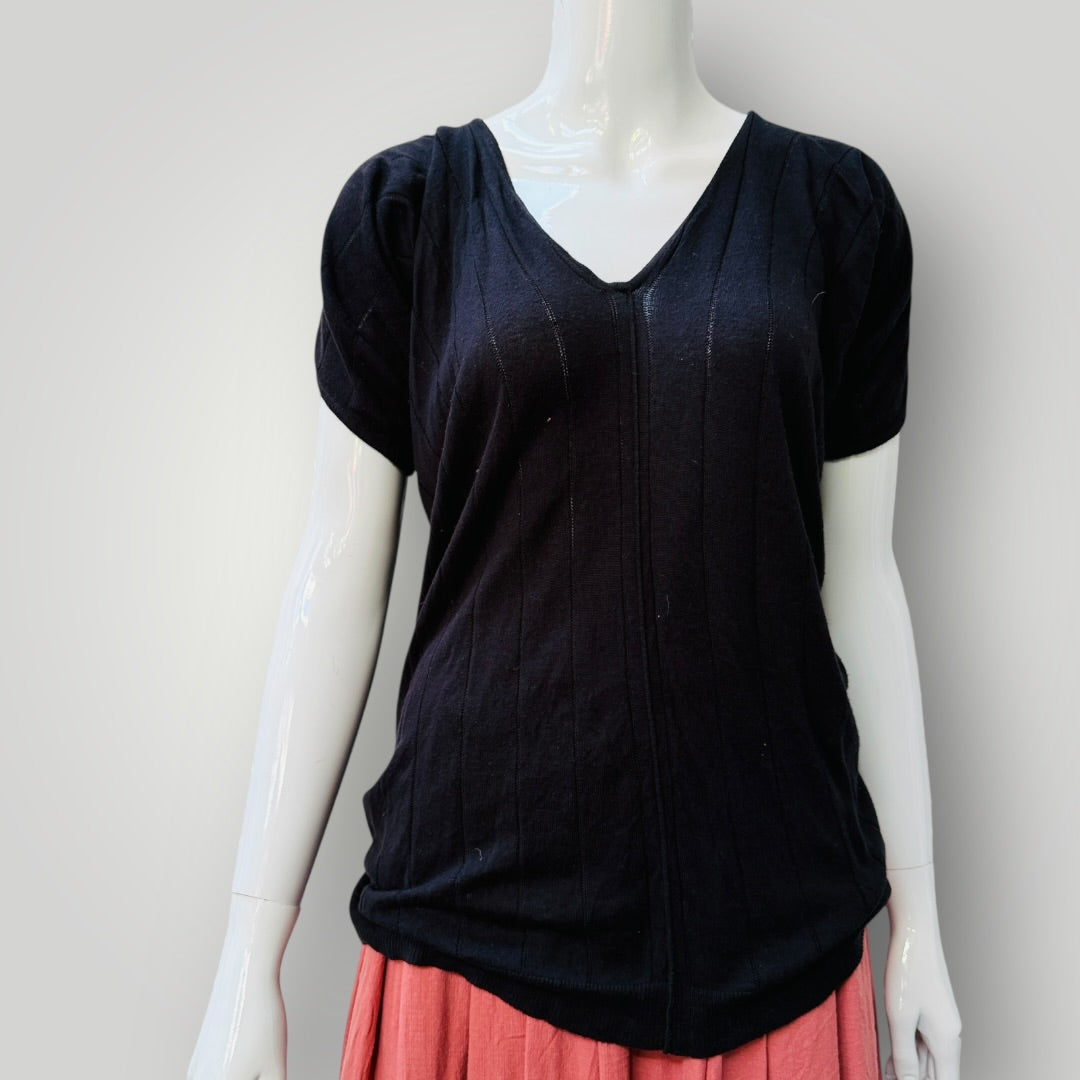 NOM*D / silk mix tee / 2 (3911289299098493953)