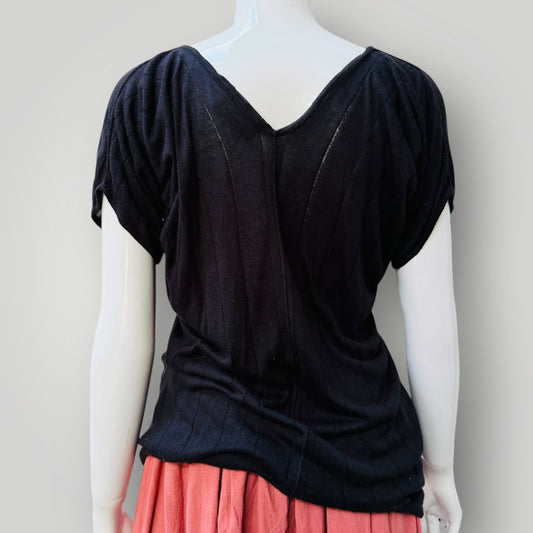 NOM*D / silk mix tee / 2 (3911289302081012242)