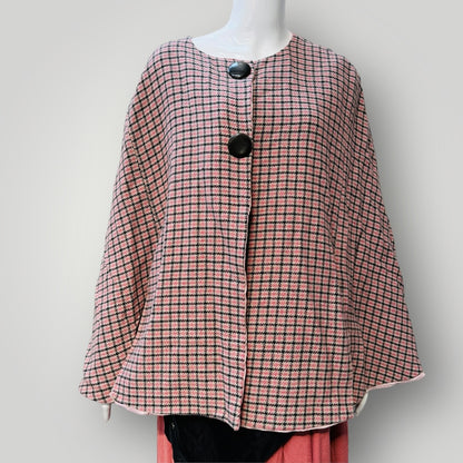 1960s vintage / handmade / wool cape (3911289386141828748)