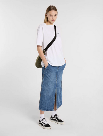 DICKIES / long denim skirt / s (3911718505975363397)