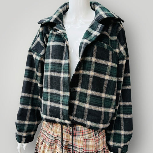 HUFFER / flannel jacket in wool mix / 10 (3911741668210343752)