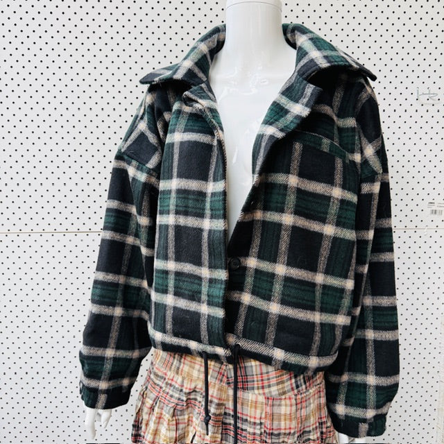 HUFFER / flannel jacket in wool mix / 10 (3911741807286477027)