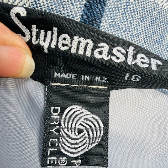 1960s vintage / STYLEMASTER / wool pleated midi skirt (3911741885130145271)