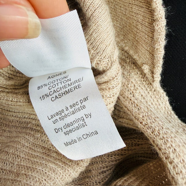 Mes Demoiselles Paris / cotton cashmere knit / 2 (3911741935597618943)