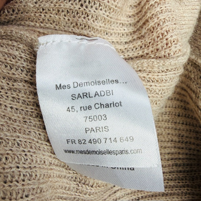 Mes Demoiselles Paris / cotton cashmere knit / 2 (3911741937325742124)