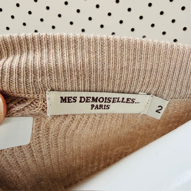 Mes Demoiselles Paris / cotton cashmere knit / 2 (3911741945114480068)