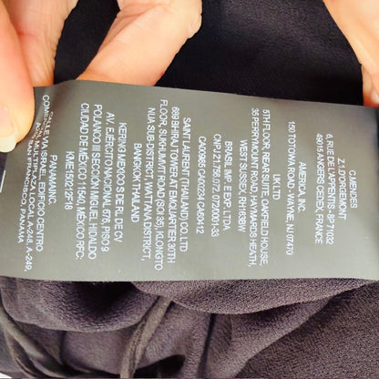 SAINT LAURENT / Open Back Long Sleeve Dress / Black / $5,000rrp (3912247620595944661)