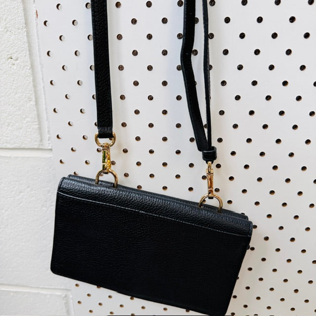 MICHAEL KORS / karsen / leather wallet with shoulder strap (3912247641397363474)