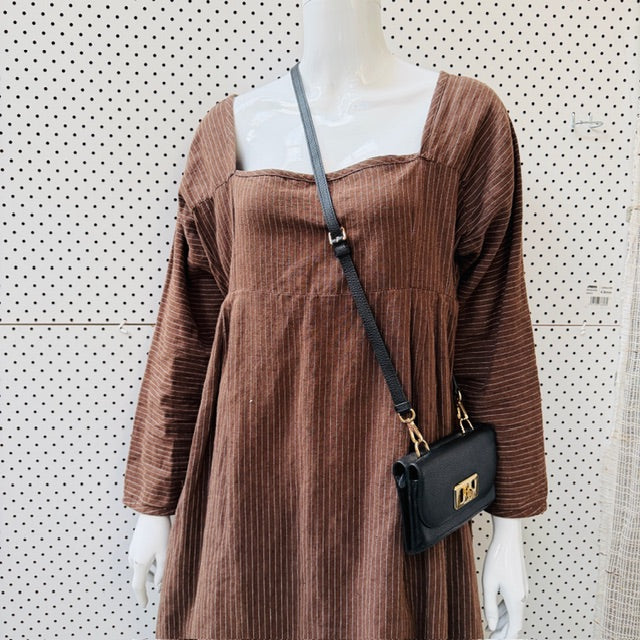 PAIGE JANSEN / handmade linen dress / s (3912247652951305245)