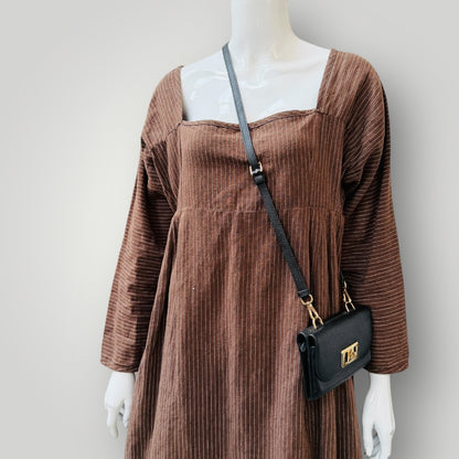 PAIGE JANSEN / handmade linen dress / s (3912247924543584420)