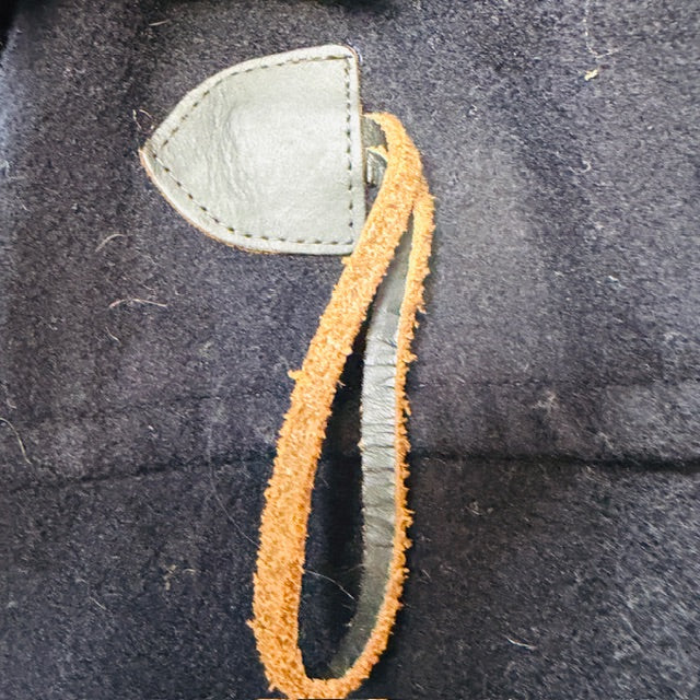 1960s vintage / THE SCOTCH HOUSE / navy wool duffel coat / m (3912319728612976169)