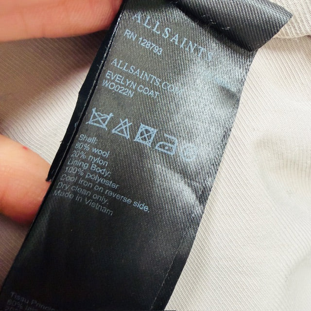 ALLSAINTS / evelyn coat / wool / 10 (3912319786921968128)