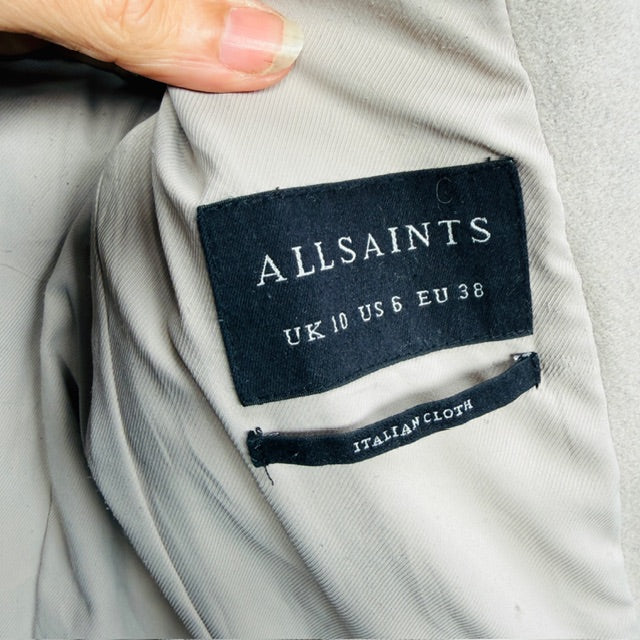 ALLSAINTS / evelyn coat / wool / 10 (3912319790089386352)