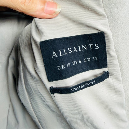 ALLSAINTS / evelyn coat / wool / 10 (3912319790089386352)