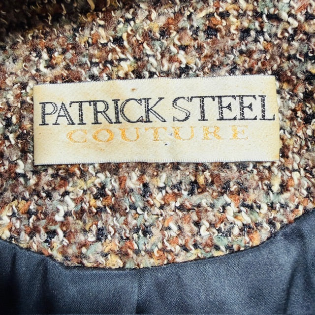 PATRICK STEELE COUTURE / tweed blazer / s/m (3912319829947145058)