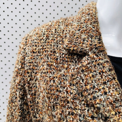 PATRICK STEELE COUTURE / tweed blazer / s/m (3912319833341199561)