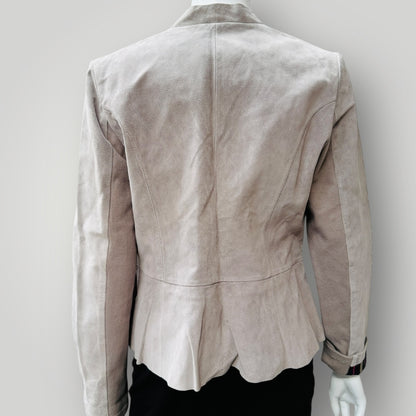 GRACE HILL / suede leather jacket / 12 (3912319918695988530)