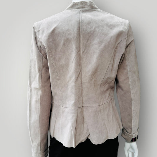 GRACE HILL / suede leather jacket / 12 (3912319918695988530)