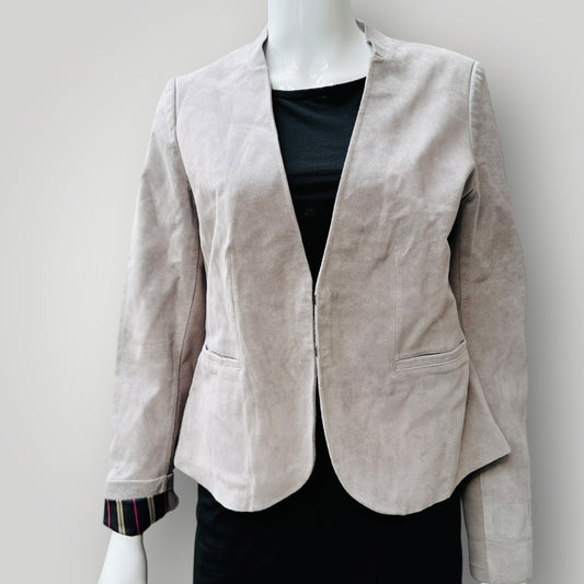 GRACE HILL / suede leather jacket / 12 (3912319920451477967)