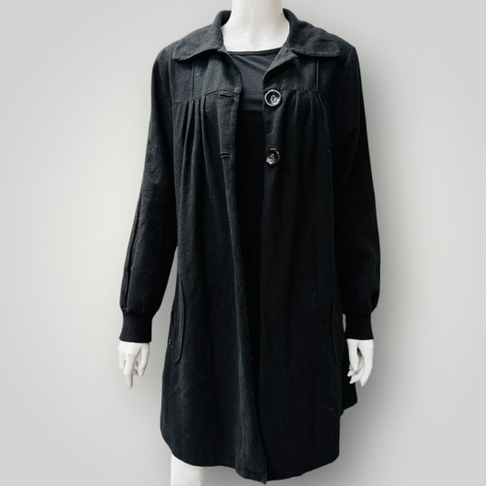 1990s vintage / PLANITE INTERDITE / wool coat / s (3912319940393218193)