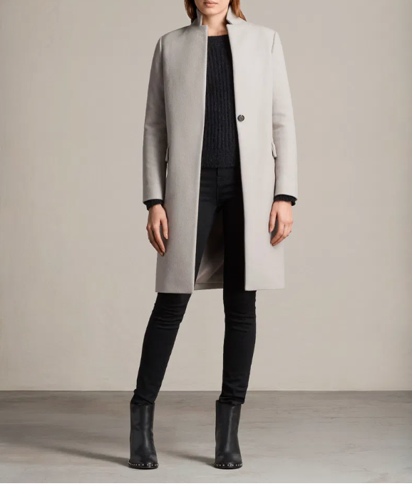 ALLSAINTS / evelyn coat / wool / 10 (3912325087831421282)