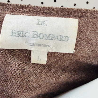 Eric Bompard / 100% Cashmere Henley Sweater / L (3912343369803473593)