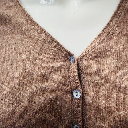 Eric Bompard / 100% Cashmere Henley Sweater / L (3912343371671880511)