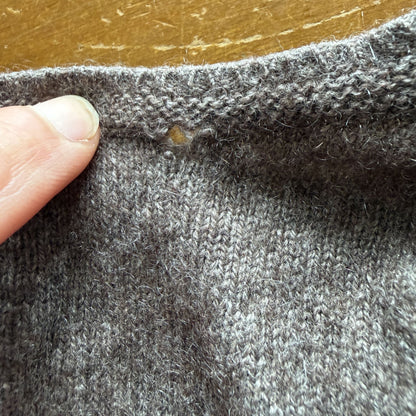 Eric Bompard / 100% Cashmere Henley Sweater / L (3912418377780250439)