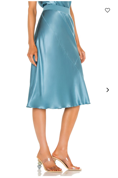 ATM Anthony Thomas Melillo / Silk Pull On Skirt / (3912497860010766254)