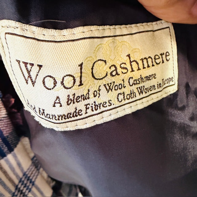 1990s vintage menswear / REMBRANDT / wool cashmere blazer / L (3912618422138726918)