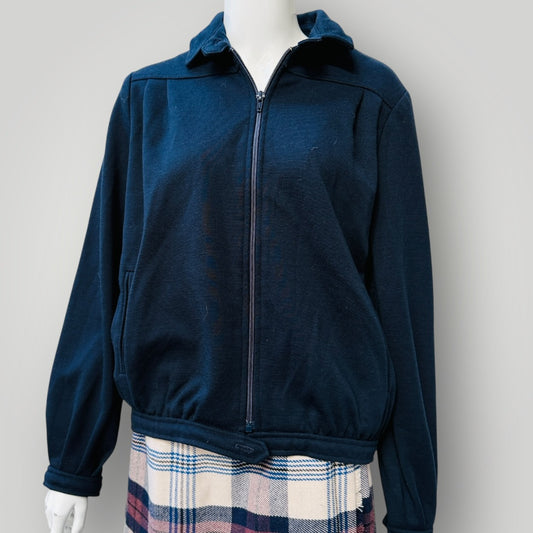1960s nz vintage / wool bomber / s/m (3912618631267974489)