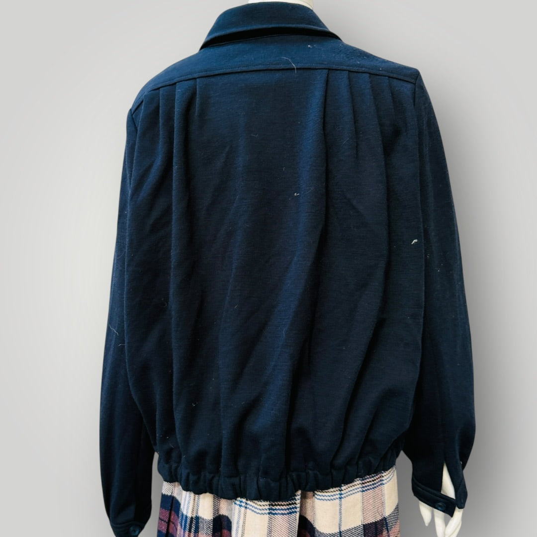 1960s nz vintage / wool bomber / s/m (3912618633320296395)