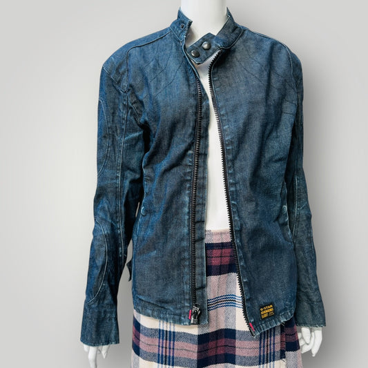 G STAR RAW / fitted denim jacket / L (3912618637646954779)