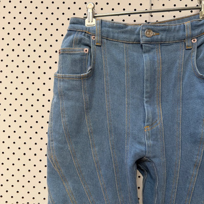 Mugler / Spiral Jeans / 38 (=10) (3912942021192489559)