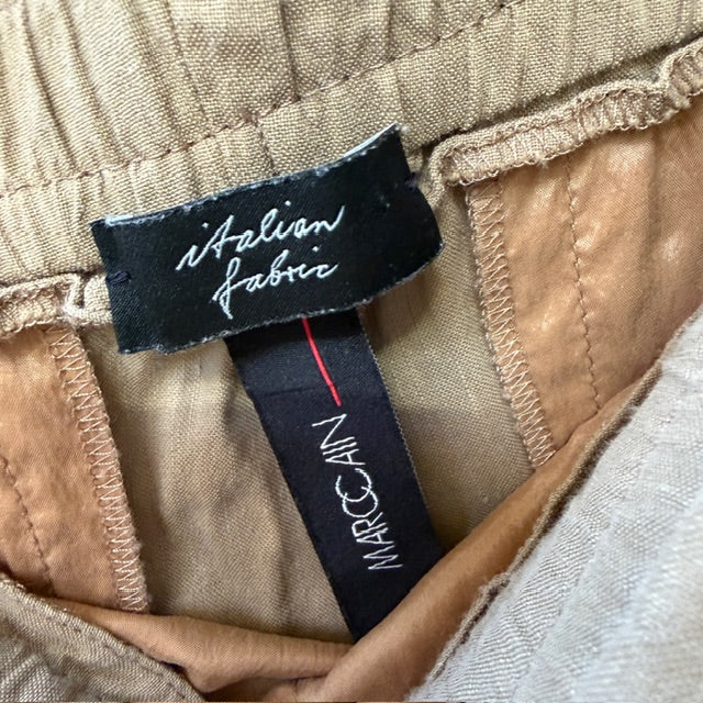 MARC CAIN / linen joggers / 12/14 / $515rrp (3912942053744739099)