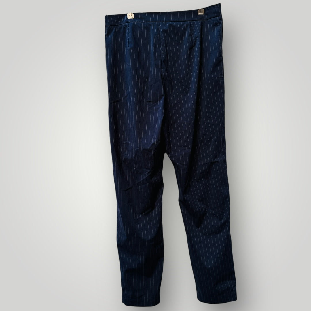 JIMMY D / 'blair' pant in blue pinstripe / 12 (3913105345111287099)