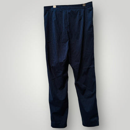JIMMY D / 'blair' pant in blue pinstripe / 12 (3913105345111287099)